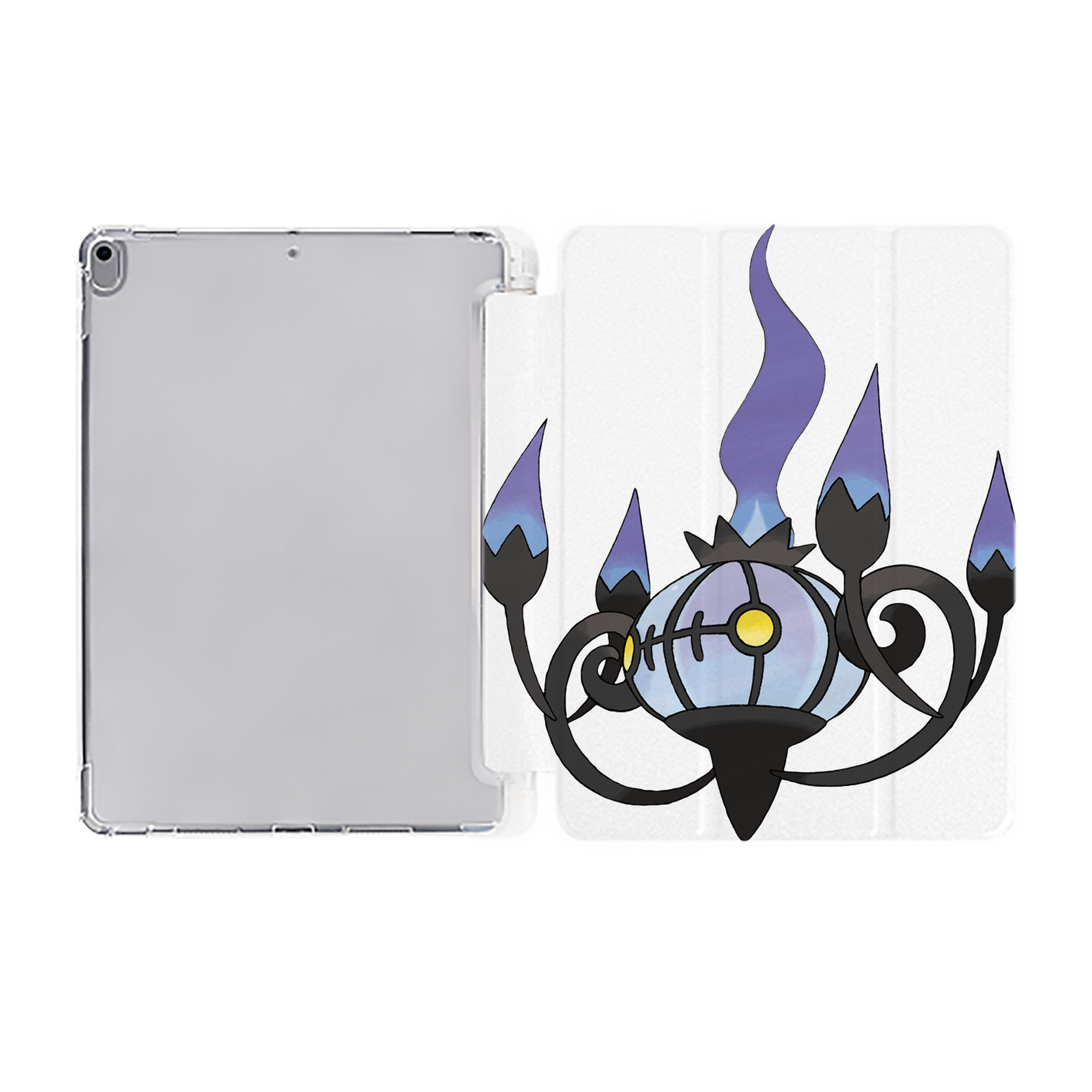 （画像用） ポケットモンスター Pokémon IPad ケース ペン収納付き 三つ折りスタンド PUレザー×シリコン 対応機種9.5/10.5/10.9インチ